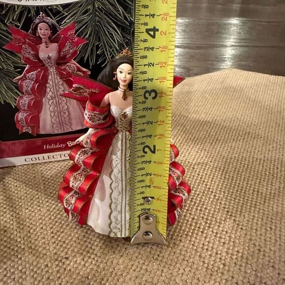 Hallmark Barbie Keepsake Ornament Holiday Barbie Vintage 1997 NEW - Picture 6 of 9